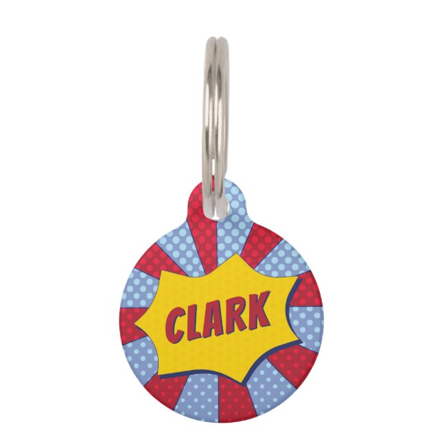 SUPER (RED) PET TAG (Front)