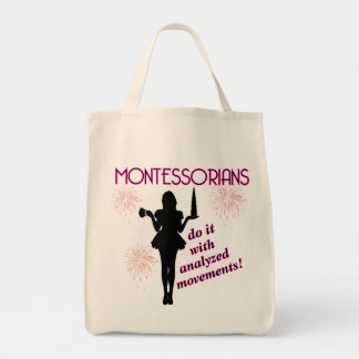 Super-roomy Montessori Grocery bag
