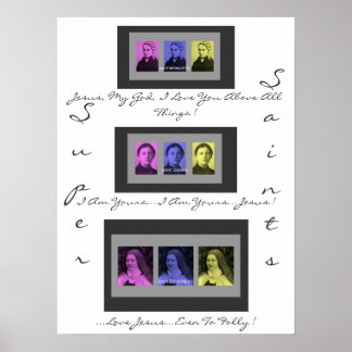 SUPER SAINTS POSTER
