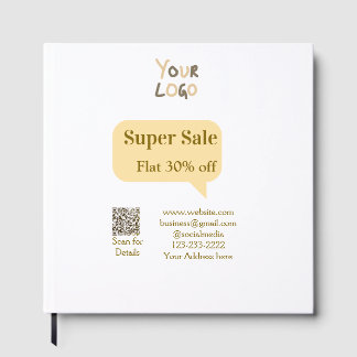 super sale business discount scan QR code details Guest Book