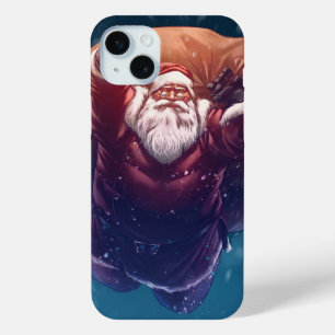 Super Santa iPhone 15 Mini Case
