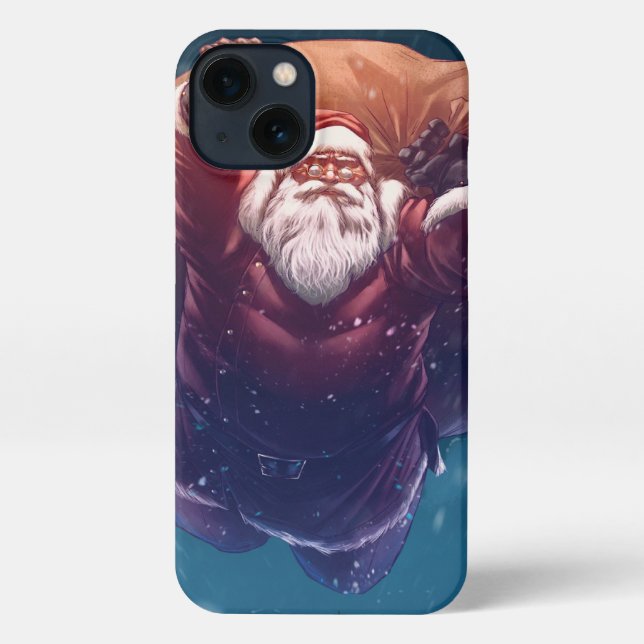 Super Santa iPhone Case (Back)
