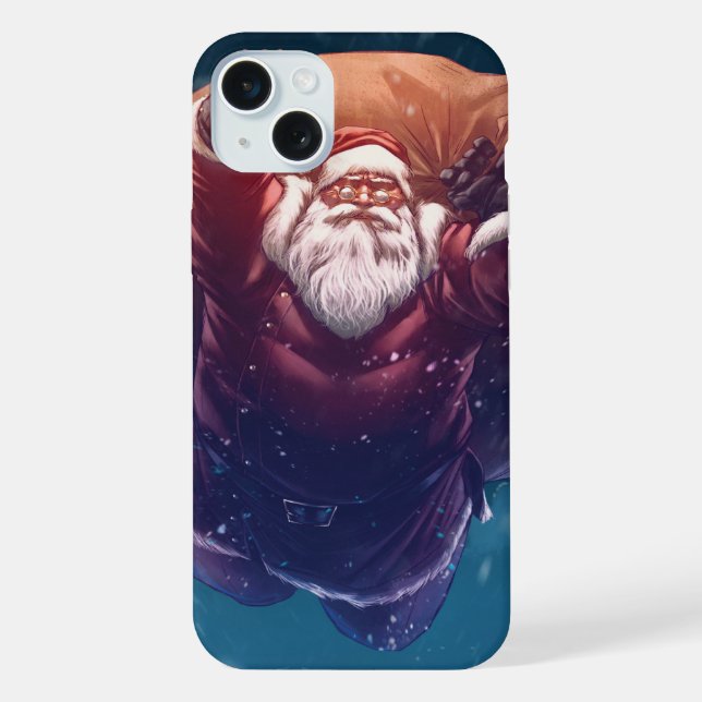 Super Santa iPhone Case (Back)