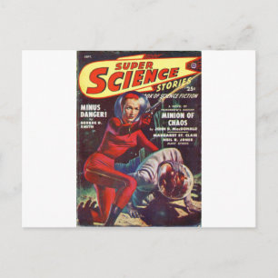 Super Science Postcard