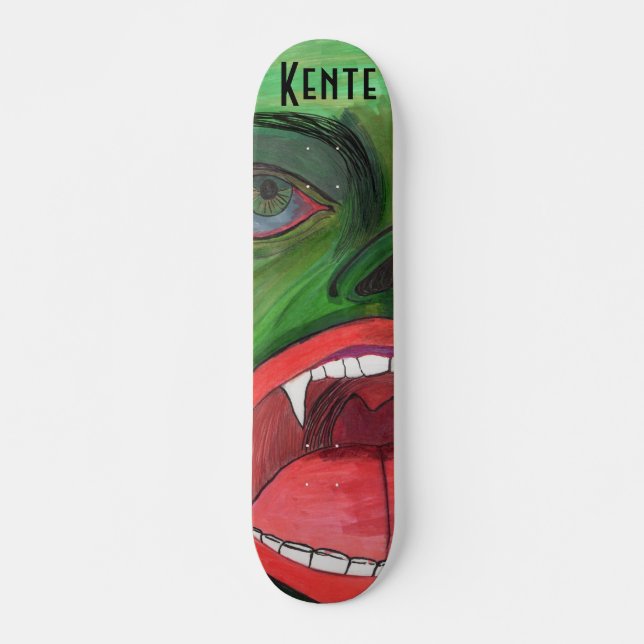 super scream, super monster skateboard (Front)