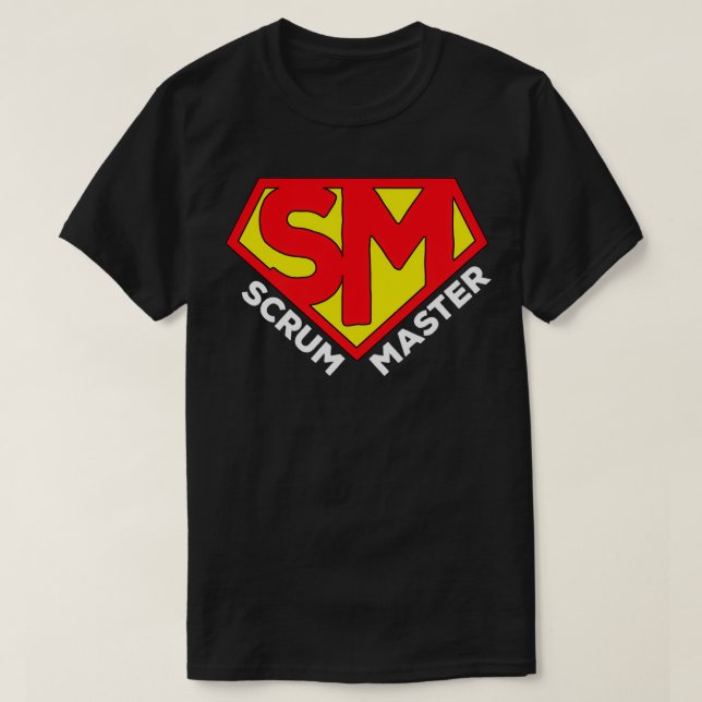 Super Scrum Master Agile Scrum Master Balsamic Bal T-Shirt (Design Front)