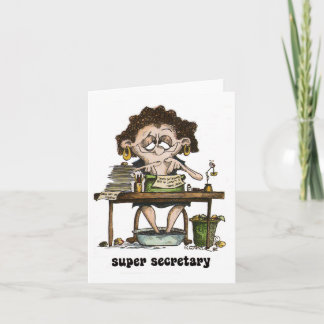 super secretary card