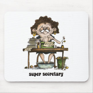 super secretary mouse mat