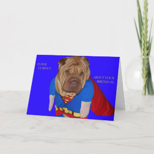 Super Shar Pei Card