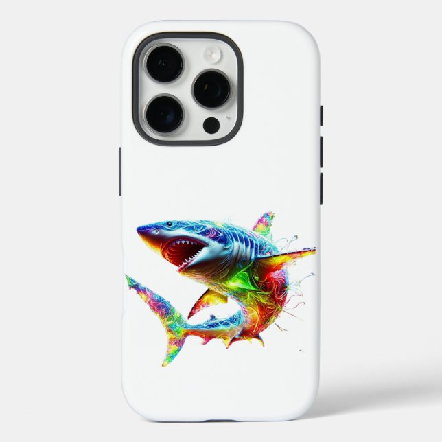 Super Shark Case-Mate iPhone Case (Back)