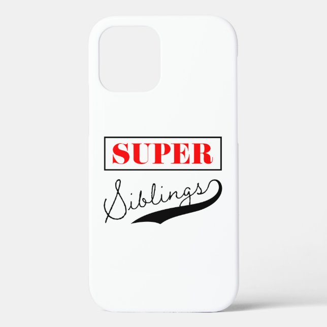 Super Sibling Case-Mate iPhone Case (Back)