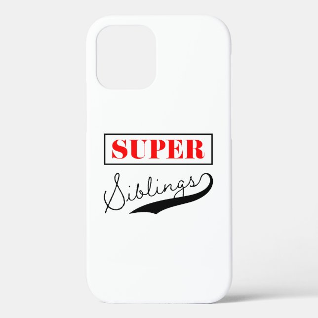 Super Sibling Case-Mate iPhone Case (Back)