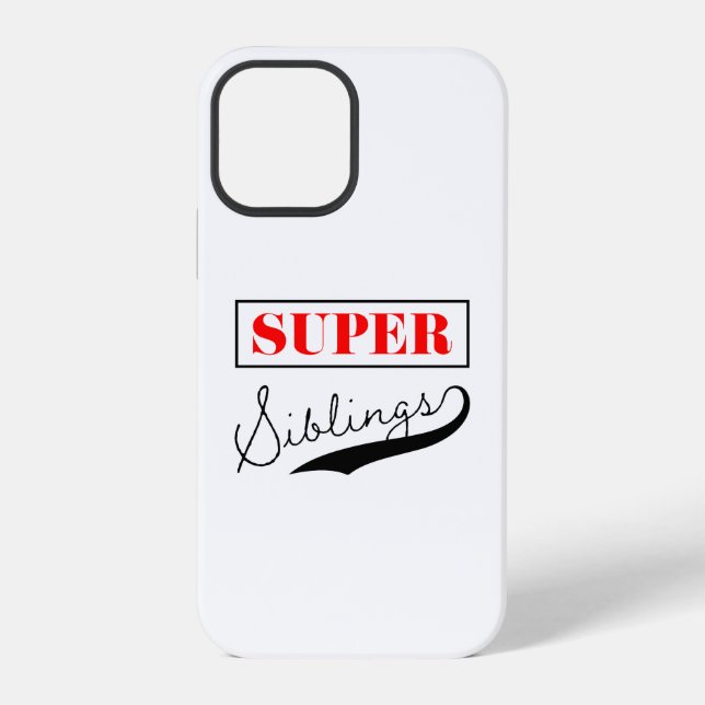 Super Sibling iPhone Case (Back)