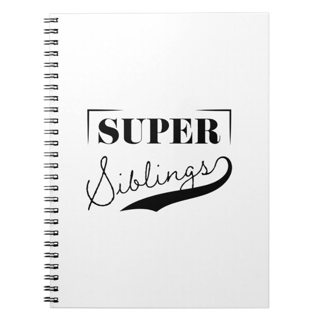 Super Sibling Notebook (Front)
