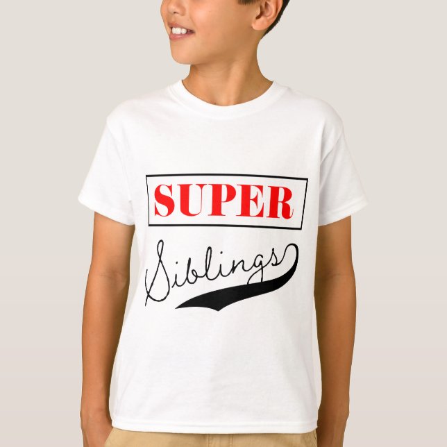 Super Sibling T-Shirt (Front)