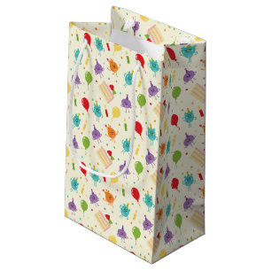 Super Simple Bumble Nums Birthday Cake Pattern Small Gift Bag
