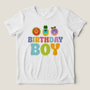 Super Simple   Bumble Nums Summer Birthday Boy Tri-Blend Shirt