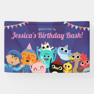 Super Simple Characters Festive Birthday Banner