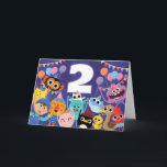 Super Simple Characters Festive Birthday Card<br><div class="desc">Make a birthday extra special with this vibrant and festive design featuring beloved Super Simple characters, including Noodle and Pals, surrounded by cheerful decorations. This colourful birthday card showcases a lively scene with bright balloons, confetti, and playful expressions that bring excitement and joy. Designed for Super Simple Songs fans, this...</div>