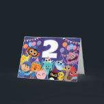 Super Simple Characters Festive Birthday Card<br><div class="desc">Make a birthday extra special with this vibrant and festive design featuring beloved Super Simple characters, including Noodle and Pals, surrounded by cheerful decorations. This colourful birthday card showcases a lively scene with bright balloons, confetti, and playful expressions that bring excitement and joy. Designed for Super Simple Songs fans, this...</div>