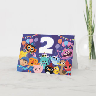 Super Simple Characters Festive Birthday Card