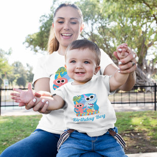Super Simple Finny the Shark Confetti Birthday Toddler T-Shirt
