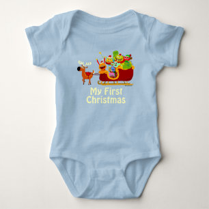 Super Simple Holiday Rhymington My First Christmas Baby Bodysuit