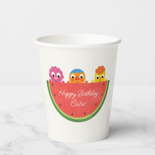 Super Simple Noodle & Pals Watermelon Party Paper Cups