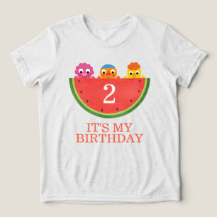 Super Simple   Noodle & Pals Watermelon Party Tri-Blend Shirt