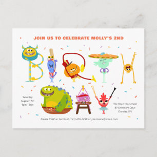 Super Simple   Rhymington Birthday Postcard