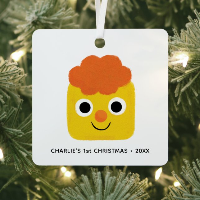 Super Simple Songs | Custom Cheesy First Christmas Metal Tree Decoration (Insitu)