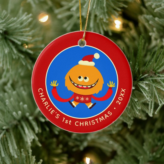 Super Simple Songs Dewey Rhymington Holiday Ceramic Tree Decoration (Tree)