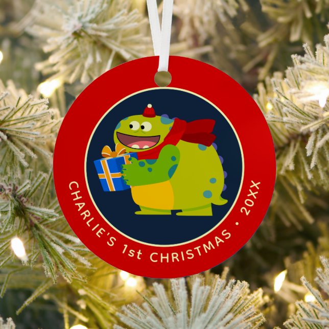 Super Simple Songs Hugo Rhymington Holiday Metal Tree Decoration (Insitu)