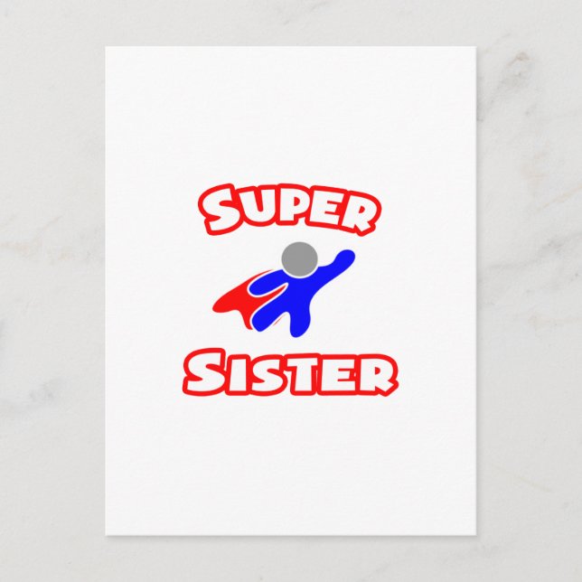 Super Sister Postcard (Front)