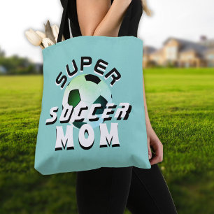 Super Soccer Mum Sport Mother Mother`s Day Tote Bag