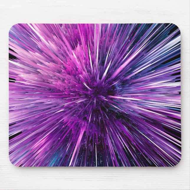 Super sonic - gorgeous purple mouse mat (Front)