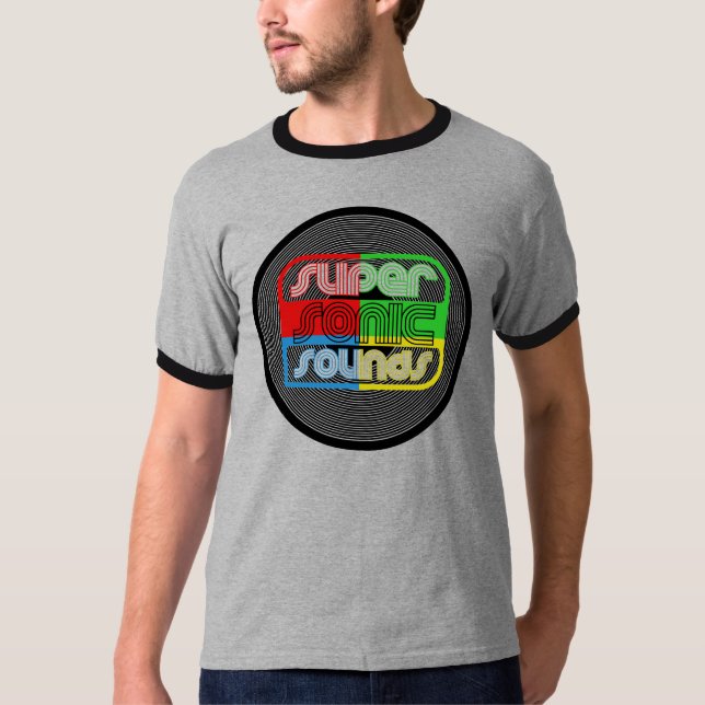Super Sonic Sounds T-Shirt (Front)