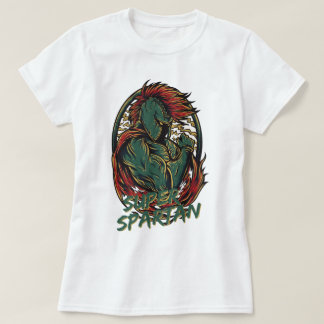 Super Spartan Warrior Helmet Ancient Greek Vintage T-Shirt