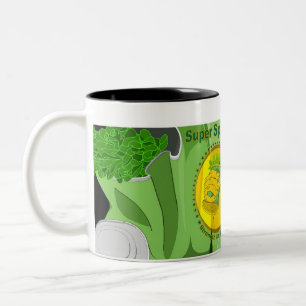 Super Spinach Canned Two-Tone Coffee Mug