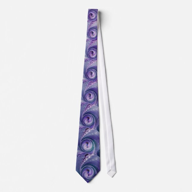 Super Spirally Purple Tie (Front)