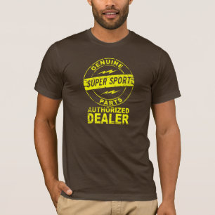 Super Sport Genuine Parts Logo 2 T-Shirt