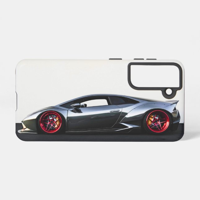 super sports car on galaxys21 case mate cover (Back Horizontal)