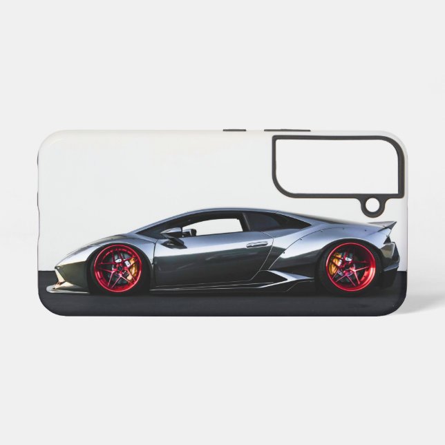 super sports car on galaxys22 case mate cover (Back Horizontal)