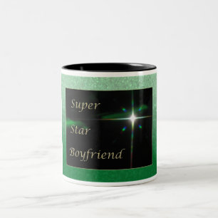 Super Star Boyfriend Two-Tone Coffee Mug