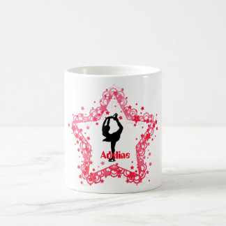 Super Star Girl Ice Figure Skating Personalised Coffee Mug