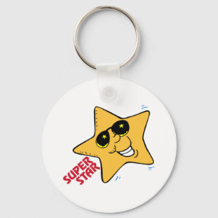 Super Star School Keychain