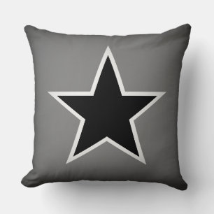 Super Star Special Throw Pillow Mono