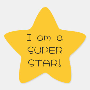 Super Star Sticker