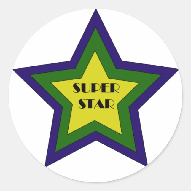 Super Star Sticker (Front)