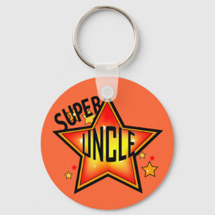 Super Star Uncle Funny Keychain